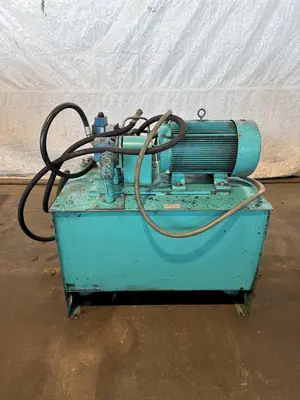 1,000 PSI  HYDRAULIC PUMP UNIT W/ MARATHON MOTOR. STOCK # 1003625.