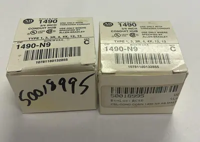 New | in-Stock ALLEN-BRADLEY 1490-N9 Miscellaneous Equipment (Electrical & Power) | Surplus Asset Holdings #1191745