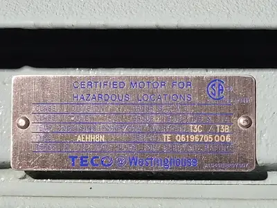 NEW TECO-WESTINGHOUSE PDH02065