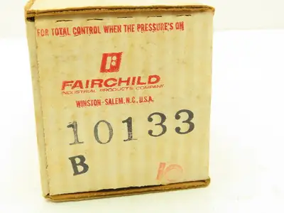 Fairchild 10133 Pressure Regulator 3/8" NPT Model 10B 500 PSI
