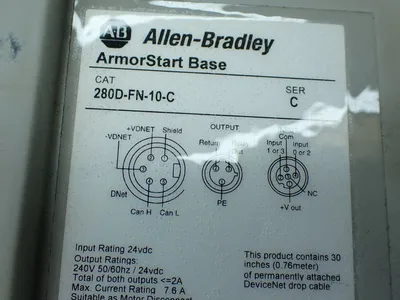 Used ALLENBRADLEY 280DFN10C Starters Ohio US | HGR 24 #864274