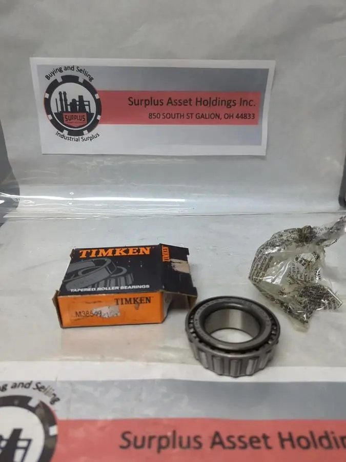 New | in-Stock TIMKEN M38549 Industrial Controls Ohio US | Surplus Asset Holdings #1237985