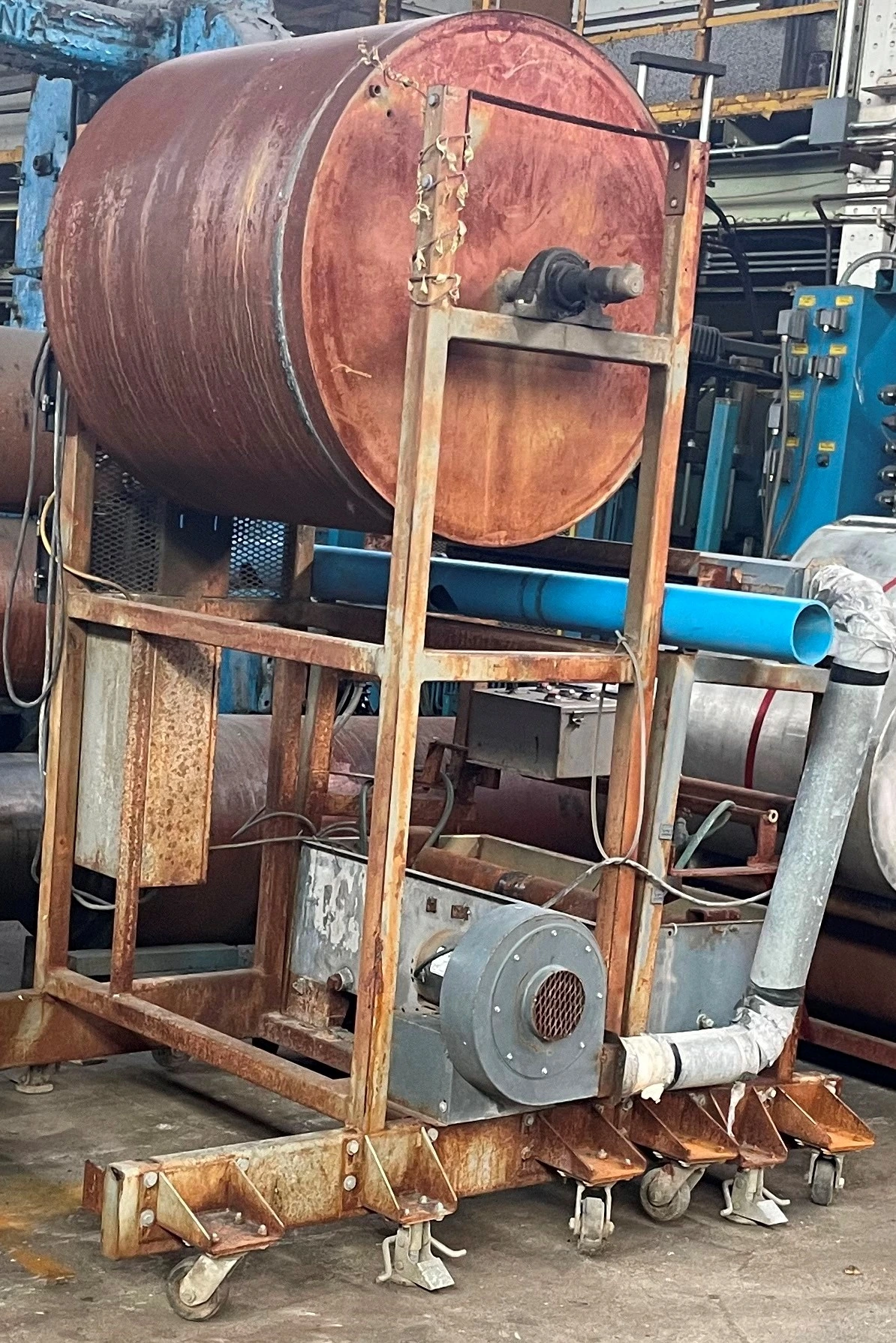 36” Ø x 33” L Cooling Drum, Item # 1909-2