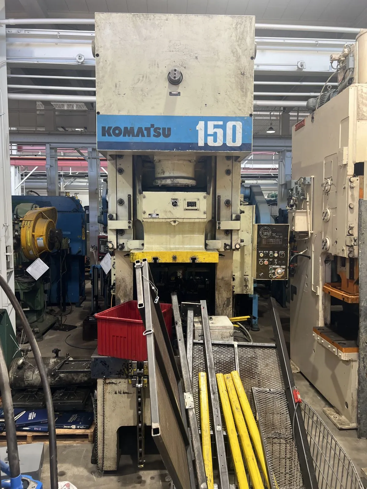 USED 1995 KOMATSU PRESSES KOMATSU OBS 150-3 PRESS