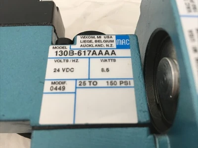NEW MAC VALVE 56C-13-617AA