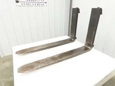 Cascade 961178 5 X 42" Class 3 Steel Forklift Forks 20" Carriage 1-Pair READ