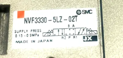 NEW SMC NVF3330-5LZ-02T SOLENOID VALVE NVF33305LZ02T