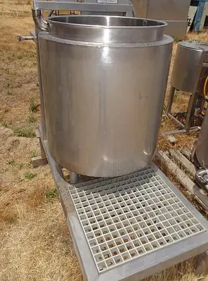 Tank, 50 Gallon, S/st, Jkt, Scott Turbon, Heat Exchanger, #C743054