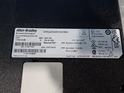Used ALLEN BRADLEY 1756DNB PLC Expansion Units Ohio US | HGR 24 #901203