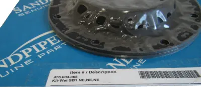 NEW SANDPIPER 476.034.365 WET PUMP REPAIR KIT SB1 NE, NE,NE 476034365