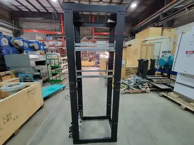 NetShelter SX Server Rack Enclosure 42U Black 75"x25"x34"