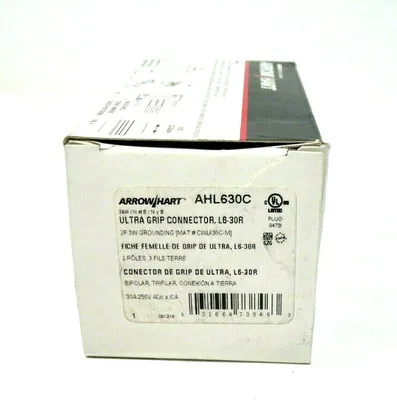 2 NEW COOPER AHL630C CONNECTORS