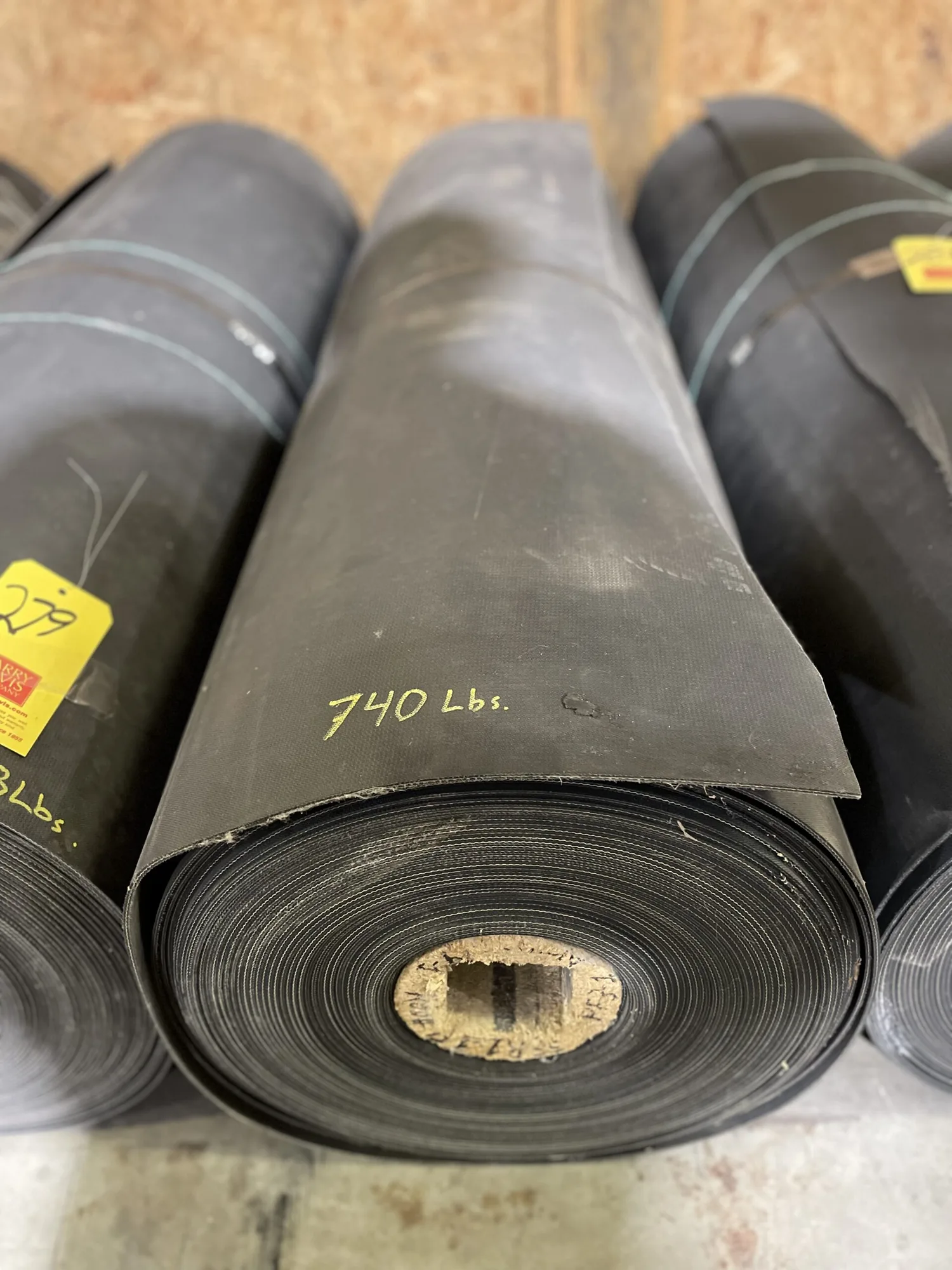 59.5” Smooth Textured PVC Conveyor Belt 4mm x 135′