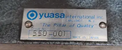 USED YUASA 550-001