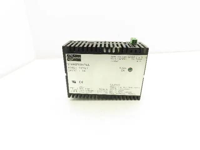 GE Fanuc IC690PWR024A Power Supply 24VDC 5A 115/230VAC 3.0/1.7A