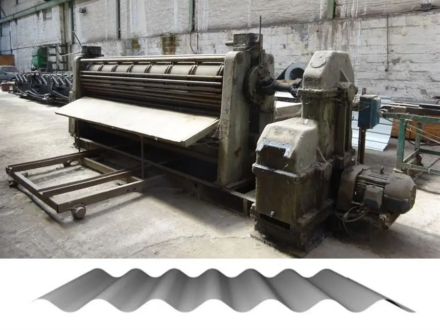 USED EICHENER CORRUGATED SHEETS 3700 MM