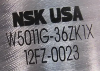 NEW NSK W5011G-36ZK1X BALL SCREW SPINDLE W5011G36ZK1X 1020578 B05913040200