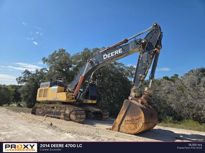 Used 2014 DEERE 470G LC Excavators Texas US | Proxy Equipment #1567993