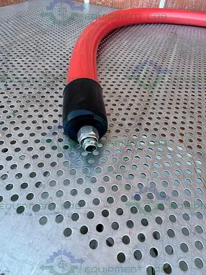 USED HUBER INSULATED FLEXIBLE CHILLER HOSE 78" W/ 1/2"  NPT FITTING