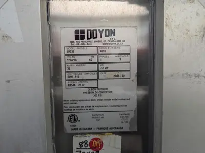 Used 2006 DOYON INC. ER236 Proofers (Bakery) British Columbia CA | Steep Hill Equipment Solutions #1328360