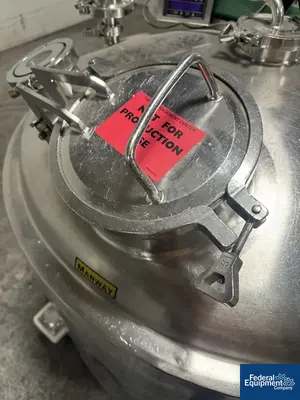 USED Precision 600 Liter Precision Stainless Reactor, 316L S/S, 45/100#