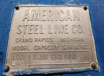 USED 1980 AMERICAN STEEL LINE 1000