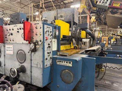 2001 UNITED 66" X 110" 66" X 110" ROTARY DIE CUTTER | Global Boxmachine, LLC (4)