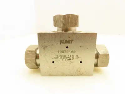 KMT 10079465 Tee Coupling For Waterjet 9/16" 66,000 PSI@72°F 316 CW