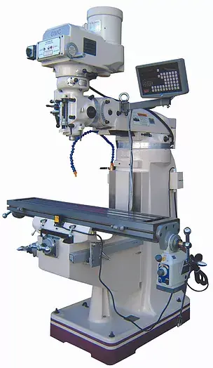 9″ x 49″ Vertical Mill | Metal Milling Machine with 2-Axis DRO