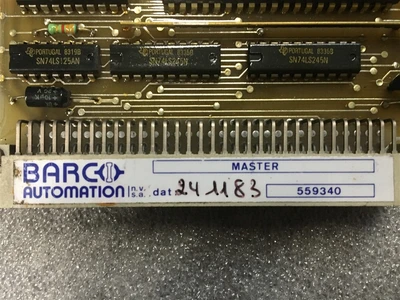 USED LVD 559340  BARCO AUTOMATION-MASTER (KAART)
