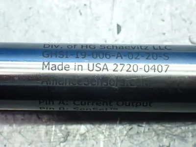 New | in-Stock ALLIANCE SENSORS GROUP GHSI19006A0220S Sensors Ohio US | HGR 24 #901170