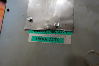 15 KVA 480V/277 Auto-Transformer