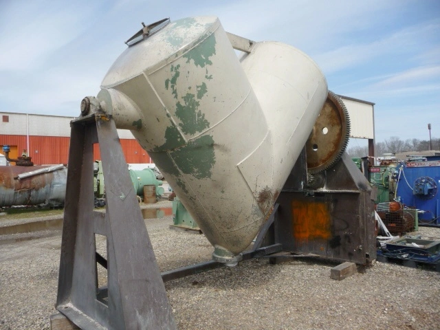 Used PATTERSON-KELLEY 100 CUBIC FOOT TWIN SHELL DRY BLENDER Dough Mixers New Jersey US | Perry Equipment #118099