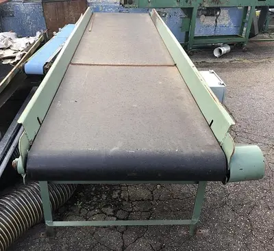 13'-6" LONG x 3' WIDE BELT CONVEYOR