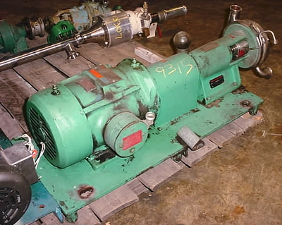 USED TRI CLOVER CENTRIFUGICAL PUMP TRICLOVER SP 216MH S