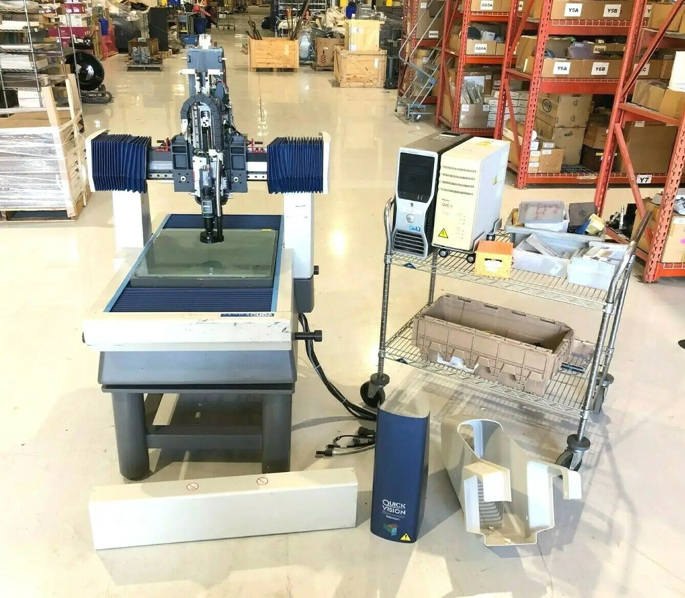 Used Mitutoyo Quick-Vision Barracuda Machine 2D Vision Measuring Systems Michigan US | Maverick Industrial Sales #1398387