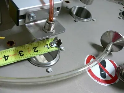 USED R.A JONES & CO. HSA-1FS ROTARY CUP/POD FILLER W/ CONTROLLER