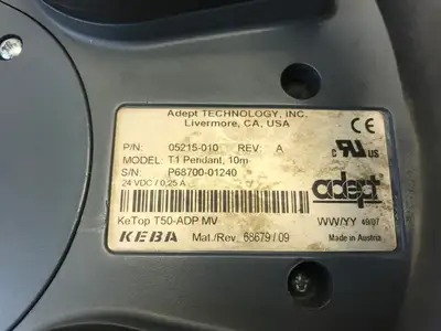 Used Adept Technologies 05215-010 Automation Control (HMI) Michigan US | Maverick Industrial Sales #1396967
