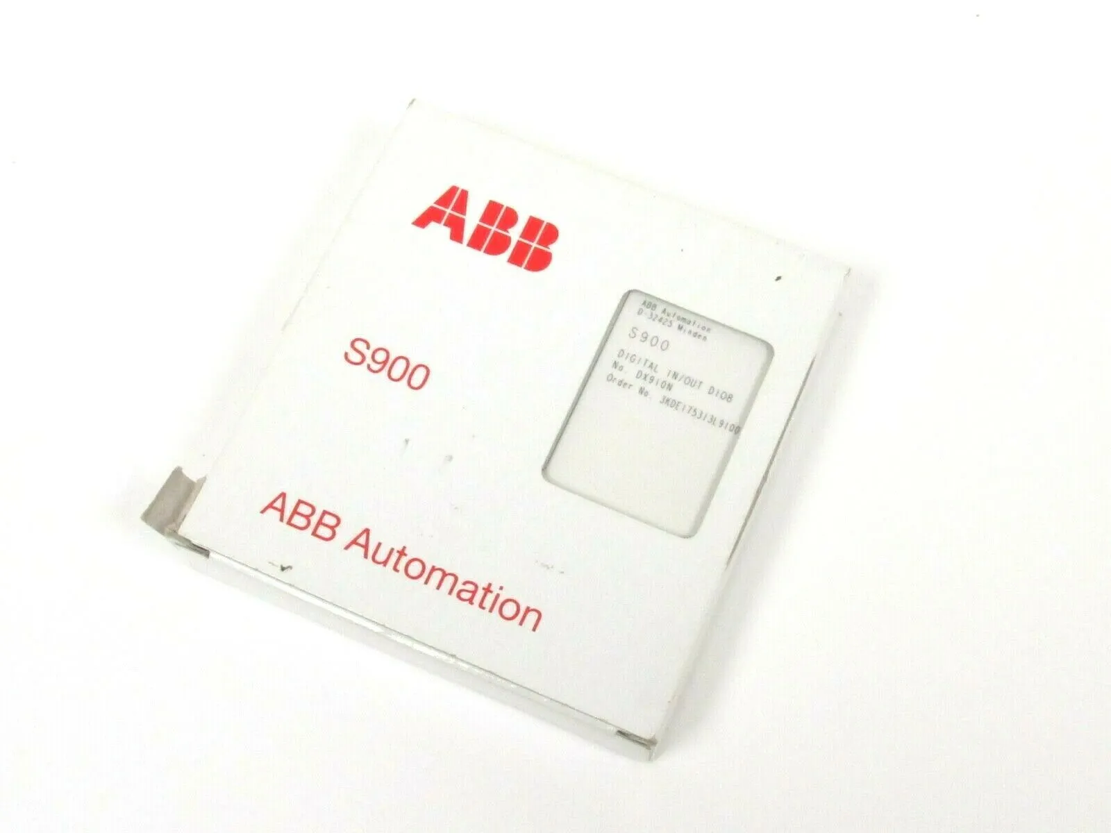 NEW ABB S900 DX910N 3KDE175313L9100 RELAY INPUT OUTPUT MODULE