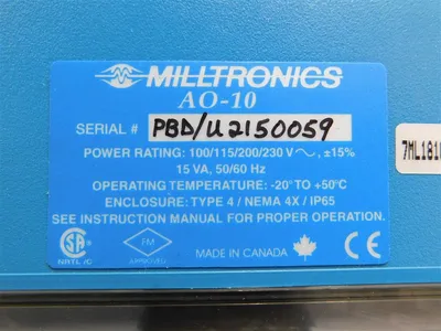 USED MILLTRONICS AO-10