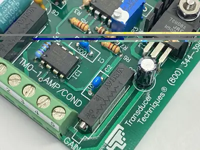Used Transducer Techniques Load Cell Signal Conditioner Amplifier Industrial Controls Michigan US | Maverick Industrial Sales #1392414