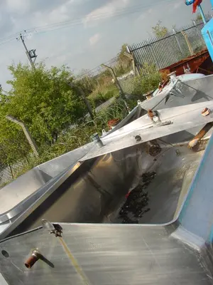 3200 L S/S Open Top Rectangular Tank