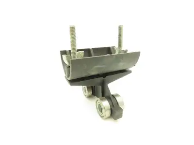 Festoon Flat Cable Trolley Plastic w/Steel Wheels 2" Cable  Lot of 6