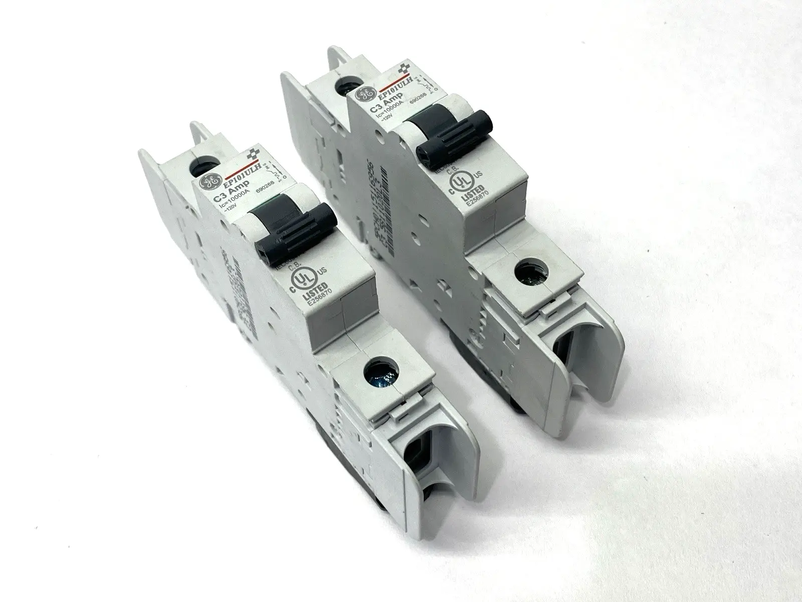 New | in-Stock GE Miniature Circuit Breaker 1-Pole 120V LOT OF 2 Circuit Breakers Michigan US | Maverick Industrial Sales #1389826