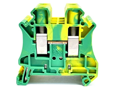 UT 6-PE,3044157 | Phoenix Contact UT 6-PE Ground Modular Terminal Block 3044157 LOT OF 3 - Used