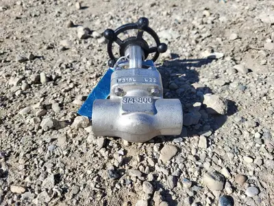 3/4" Class 800 Gate Valve API 602
