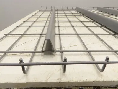 New Pallet Rack Wire Deck 42x46" Waterfall 4 Step Channel Racking 3500lb Mesh