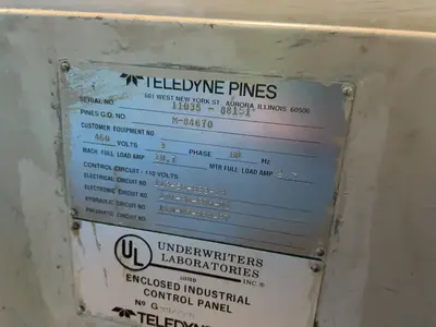 Used TELEDYNE PINES _UNKNOWN_ Pipe, Tube & Bar Benders Ohio US | HGR 24 #1064564