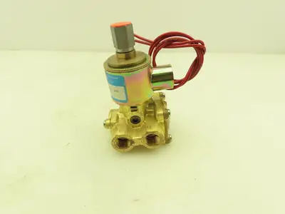 Honeywell Skinner XL3LB3150 Brass Solenoid Valve 3-Way NC 120V 150 PSI 3/8" NPT