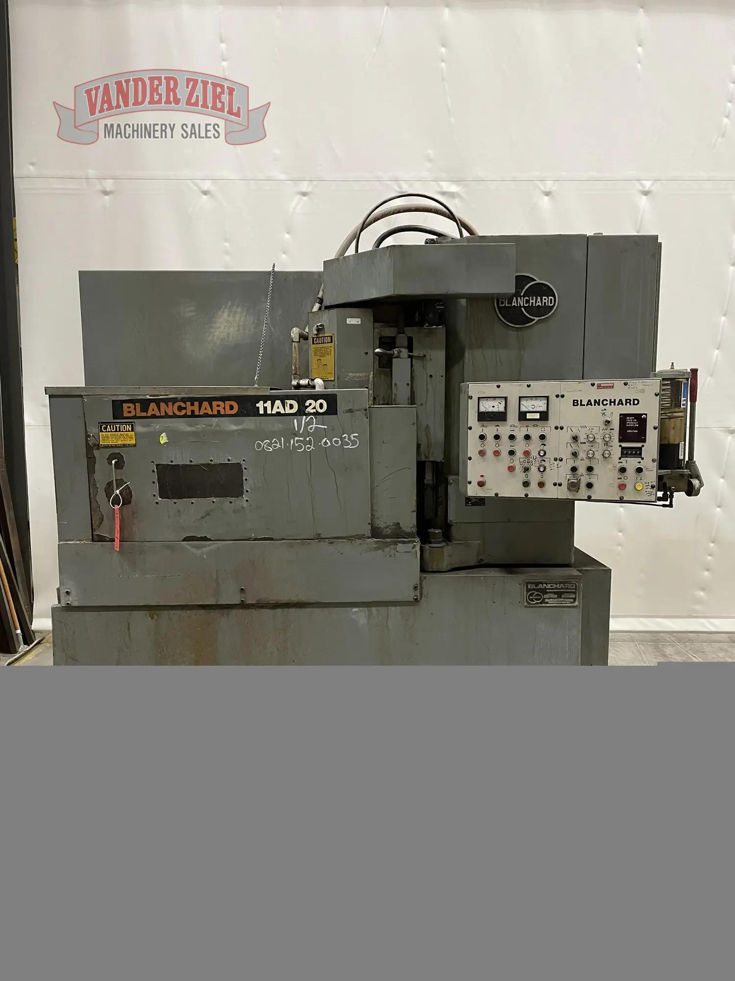 Used BLANCHARD 11AD-20 Rotary Surface Grinders Michigan US | Vander Ziel Machinery Sales #480436